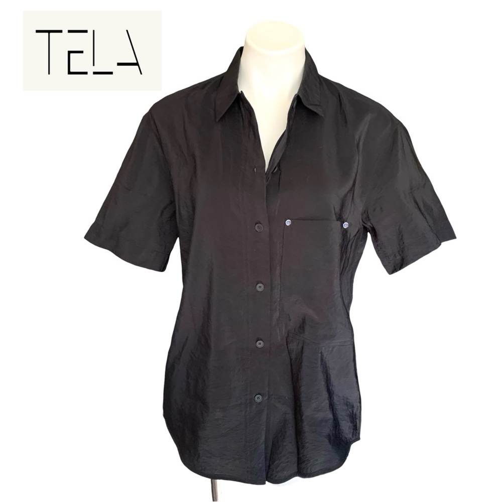 Tela Unique Minimalist Tech Buttoned Shirt
